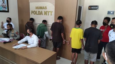 Tim Jatanras Polda NTT Bekuk Sindikat Pencurian Motor di Kota Kupang