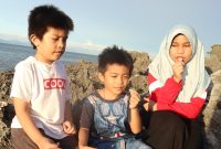 Ashafa Maritza Alraya, Ashka Mirza Alraya dan Ashar Maleek Alraya/Foto : Dokumen Keluarga Rahmat Saleh