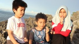 Ashafa Maritza Alraya, Ashka Mirza Alraya dan Ashar Maleek Alraya/Foto : Dokumen Keluarga Rahmat Saleh