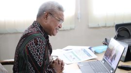 Wakil Walikota Kupang, Hermanus Man/Foto Prokompim Kota Kupang