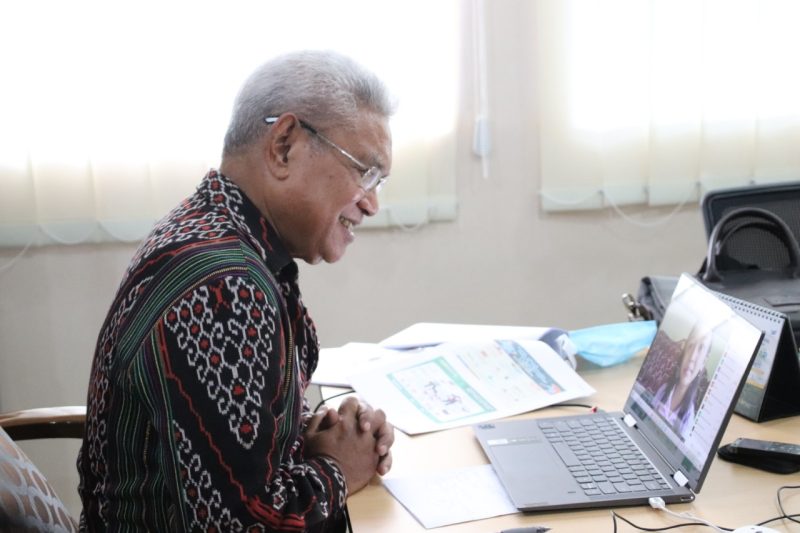 Wakil Walikota Kupang, Hermanus Man/Foto Prokompim Kota Kupang