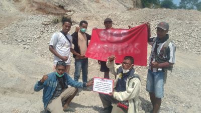 Lima Suku Pemilik Tanah Ulayat Tutup Tambang Pasir di Tanjung Baja, Lembata