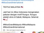 Motif Buna Insana Asal, TTU NTT Diklaim Milik Negara Malaysia