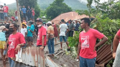 DPD PSI Flores Timur Beri Bantuan Korban Bencana Hidrometorologi