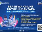 Universitas Budi Luhur Mencari Putra Putri Terbaik Indonesia untuk Bergabung di Beasiswa Nusantara Online