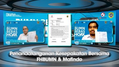 Komitmen Kementerian BUMN & Forum Humas BUMN Jadi Ujung Tombak Atasi Hoax