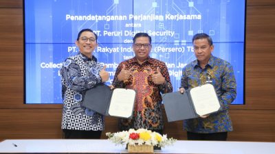 BRI Sinergikan Ekosistem Digital dengan Peruri Digital Security (PDS)