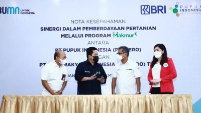 Sinergi Pupuk Indonesia dan BRI, Program Makmur Jadi Solusi Pemberdayaan Petani Nasional