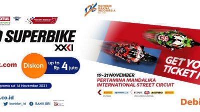 World Superbike Mandalika, BRI Hadirkan Promo Pacu Pariwisata Nasional