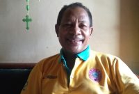 Eks Ketua PGRI Kabupaten Ende, Amatus Peta (Foto: Chen Rasi/NTTpedia.)