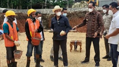 Gubernur NTT letakkan Batu Pertama Pembangunan Bank NTT di Sumba Tengah