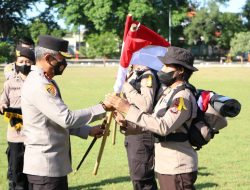 Kapolda NTT Pimpin Pembaretan 198 Bintara Angkatan XVI