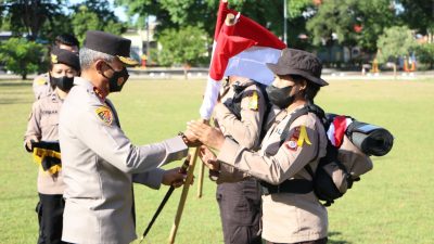 Kapolda NTT Pimpin Pembaretan 198 Bintara Angkatan XVI