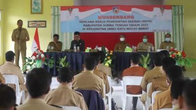 Bupati Sumba Tengah Tekankan Program Strategis Menjadi Prioritas Dalam Meningkatkan IPM