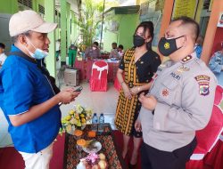 Gencarkan vaksin di sekolah, Kapolres Kupang Kota target awal bulan Maret vaksin dosis I Capai 100 persen