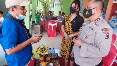 Gencarkan vaksin di sekolah, Kapolres Kupang Kota target awal bulan Maret vaksin dosis I Capai 100 persen