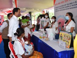 Presiden Joko Widodo Kunjungi Lokasi Pelaksanaan Program Akselerasi Pencegahan Stunting BKKBN bersama 1000 Days Fund