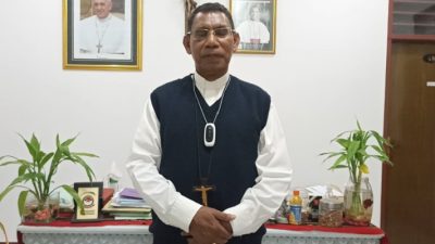 Uskup Mgr Dominikus Saku Ajak Umat Katolik Senantiasa Jaga Kamtibmas