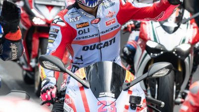 Antangin, melalui Gresini Racing Team, Pawai Bersama Jelang Pelaksanaan MotoGP Mandalika