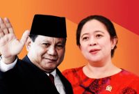 Prabowo-Puan/Foto Detikcom