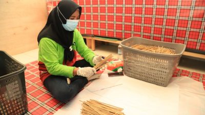 Jadi UMKM Ramah Lingkungan, Klaster Usaha Binaan BRI Purun Eco-Straw Mendapat Apresiasi di Sidang Umum PBB