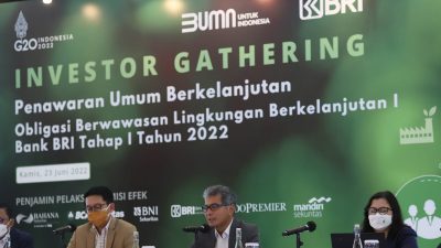 Terbitkan Green Bond Rp.5 Triliun, BRI Tegaskan Sebagai Market Leader ESG Company di Indonesia