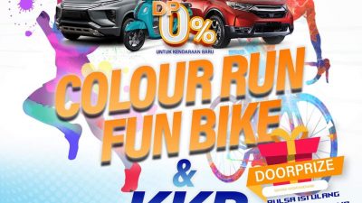 Beli Kendaraan Tanpa Uang Muka?, Ayo Hadiri Colour Run dan Fun Bike HUT Bank NTT