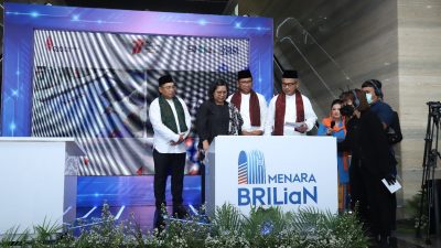 Rayakan Hari Kemerdekaan, BRI Resmikan Menara BRILian Berkonsep Green & Smart Building