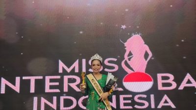 Didukung Bunda Julie, Intan Devita Buifena Wakili Indonesia Ke Norwegia Usai Dapat Gelar Miss Interglobal Indonesia