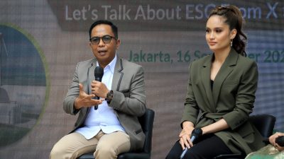 Cinta Laura: Ajak Generasi Muda Peduli Lingkungan Ikuti BRI, The Best ESGs Mover