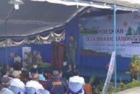 Peresmian Desa Ululoga jadi peserta Festival Desa Binaan Bank NTT (Foto: Istimewa)