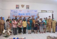 Ratusan Anak di Belu Dapat Asupan Gizi dari Bank NTT. (Foto: Prokompim Belu)