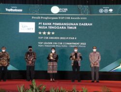 Bank NTT Raih “TOP CSR Award Bintang 4”