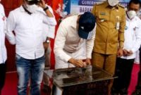 Peresmian Kantor Fungsional Bank NTT Moni oleh Gubernur NTT Viktor Laiskodat (Foto: Biro Adpim)