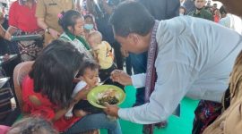 Bank NTT Beri Makanan Tambahan untuk 6000 Anak Baduta