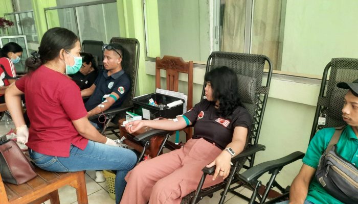 PKN Kota Kupang Berhasil Kumpulkan 45 Kantong Darah di Arena CFD