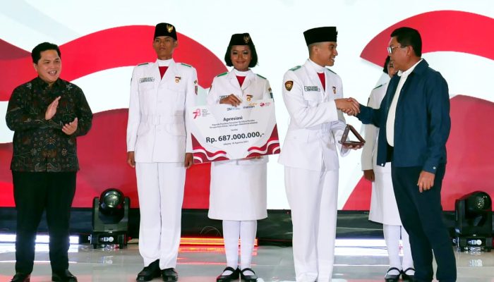 Respek, Bank Mandiri Group Berikan Apresiasi buat Anggota Paskibraka Tingkat Pusat