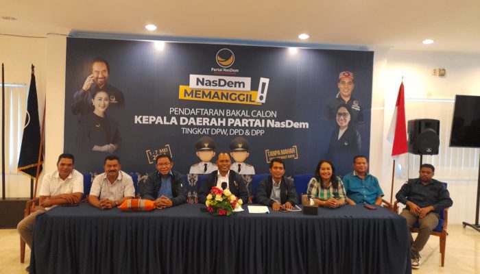 DPW NasDem NTT Buka Pendaftaran Calon Kepala Daerah Tanpa Mahar Politik