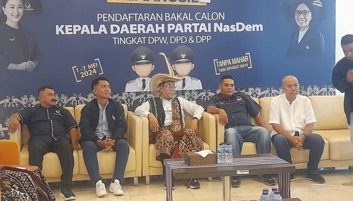 Mantan Sekertaris DPW NasDem NTT Daftar Balon Wakil Bupati Rote Ndao