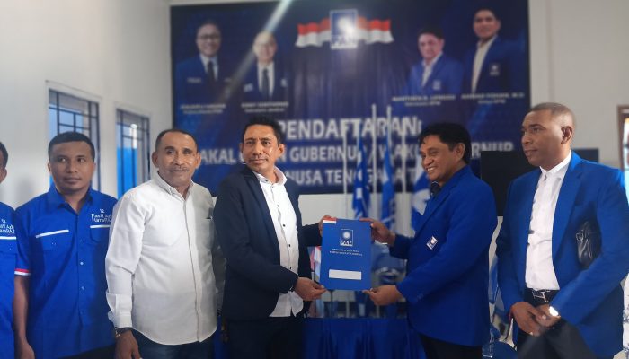 Calon Gubernur NTT Frans Aba Sudah Kantongi Rekomendasi PAN, PKB dan Hanura