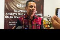 Komisioner KPU NTT, Eliaser Lomi Rihi/Foto :Pos Kupang