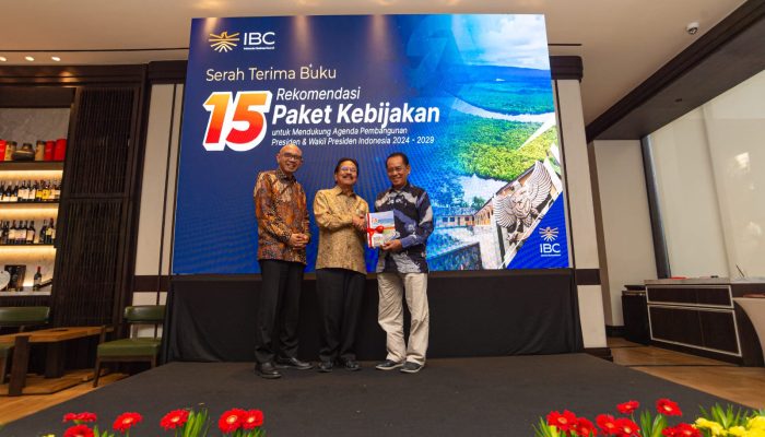 IBC Serahkan Rekomendasi Paket Kebijakan ke Presiden-Wakil Presiden Terpilih untuk Perkuat Agenda Pembangunan 2024-2029