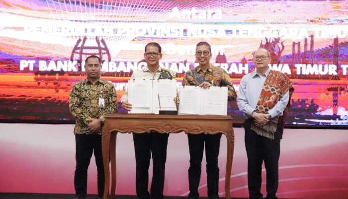 Sah Ber-KUB, Bank Jatim dan Bank NTT Teken SHA