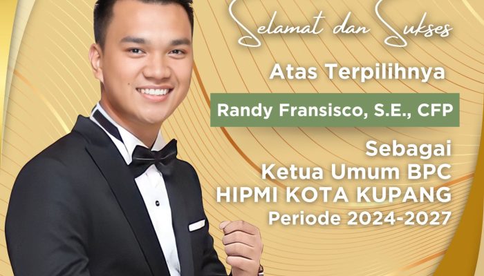 Pengusaha Muda Randy Fransisco Terpilih Aklamasi Sebagai Ketua Umum BPC HIPMI Kota Kupang