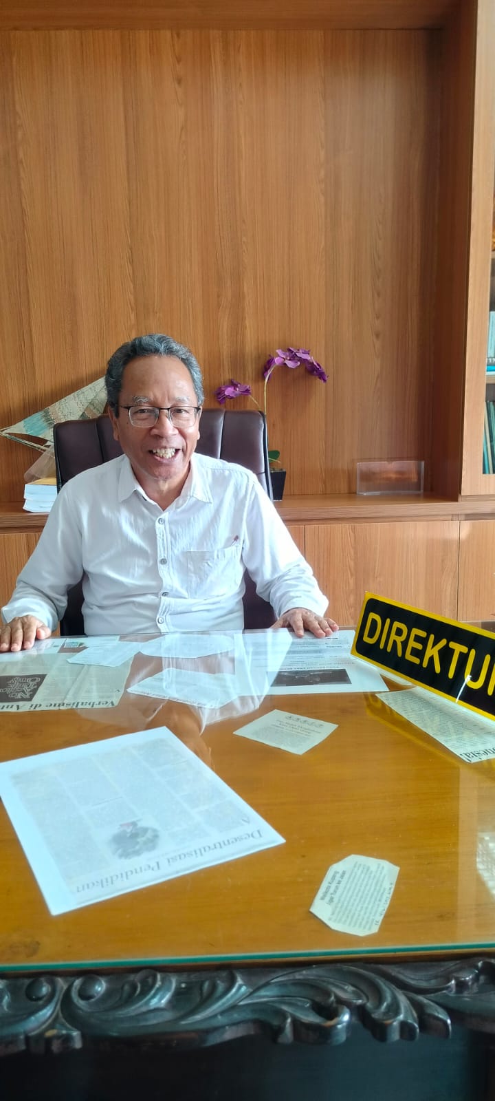 Pengamat Pendidikan NTT yang juga Guru Besar Universitas Nusa Cendana Kupang, Prof. Drs. Tans Feliks, M.Ed., Ph.D, Foto: Fidelis Nong Nogor/Fortuna.press