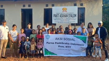 PPI NTT Angkatan 1990-2006 Serahkan Sembako di Panti Asuhan dan Bagi Janda, Sambut Hari Sumpah Pemuda 2025