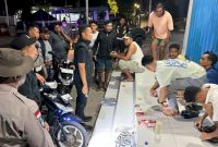 Polsek Maulafa, Polres Kupang Kota melakukan patroli cipta kondisi di beberapa titik di wilayah hukumnya. Foto :Tribaratanewskupangkota