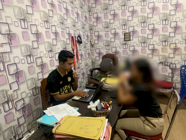 seorang perempuan muda berinisial MS (25) di kawasan Cowang Ndereng, Desa Batu Cermin, Kecamatan Komodo dianiaya oleh tukang bangunan akibat mabuk miras. Foto :tribaratanewsmanggaraibarat