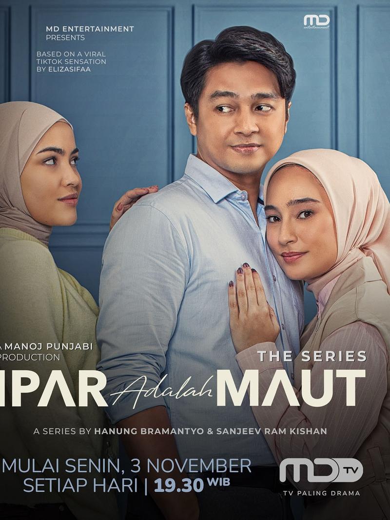 Ipar Adalah Maut The Series yang diproduksi MD Entertainment viral setelah Deva Mahenra comeback sebagai Aris, suami yang selingkuh dengan adik ipar. (Foto: Dok. Instagram @manojpunjabimd)