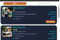 Tangkapan layar aplikasi VIR Indonesia. Foto tangkapan layar